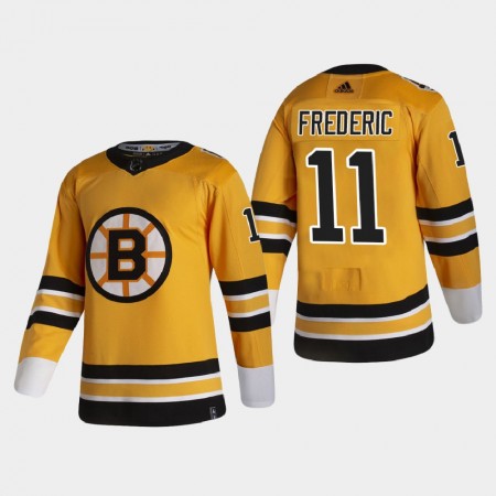 Boston Bruins Trent Frederic 11 2020-21 Reverse Retro Authentic Shirt - Mannen